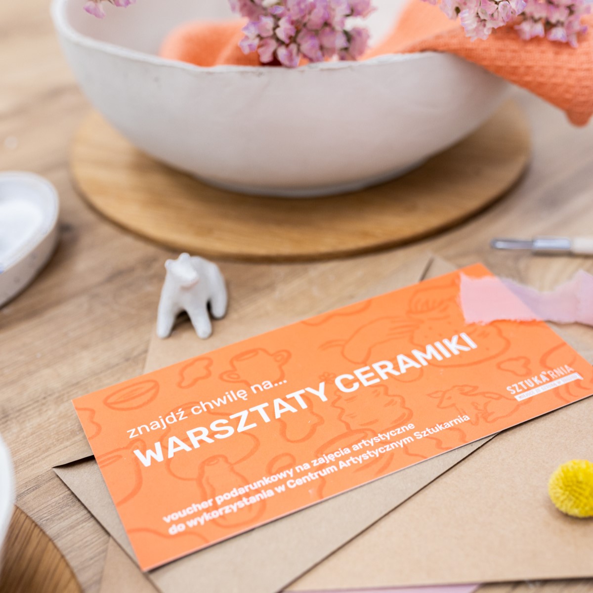 Voucher Na Warsztaty Ceramiki Voucher Sztukarnia