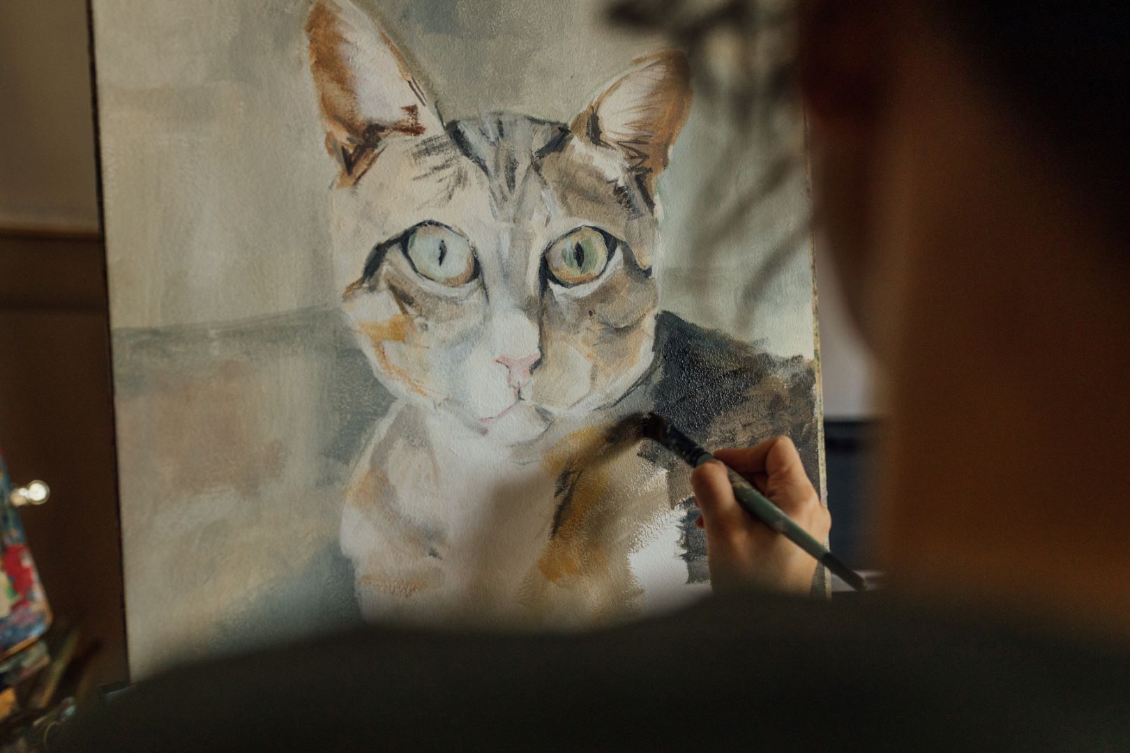 Kurs malarstwa akrylowego - portrety zwierząt